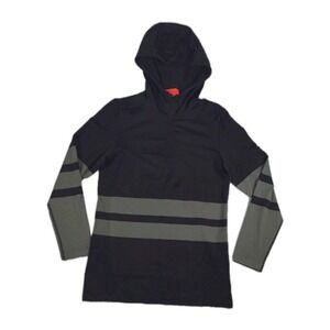 NWT The North Face LS Second Skin Hoodie Long Sleeve Shirt Women Sz X large.